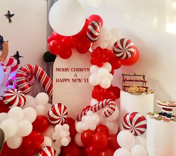 New Year Balloon & LED Decor Package
