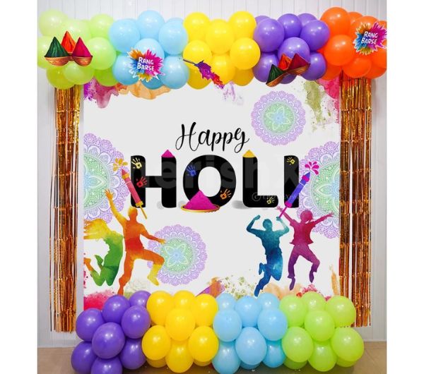 Make Your Holi Festival Memorable with Perfect Decor