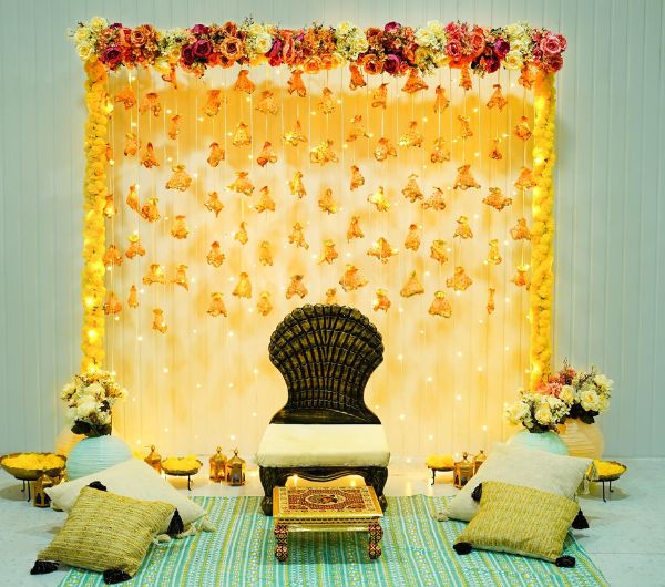 Traditional & Colorful Mehendi Decorations for Every Event