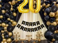 happy birthday decor for 20th birthday