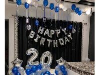 20th birthday decoration