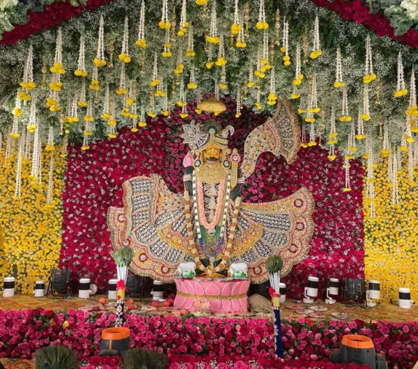 Divine Entrance Floral Arch