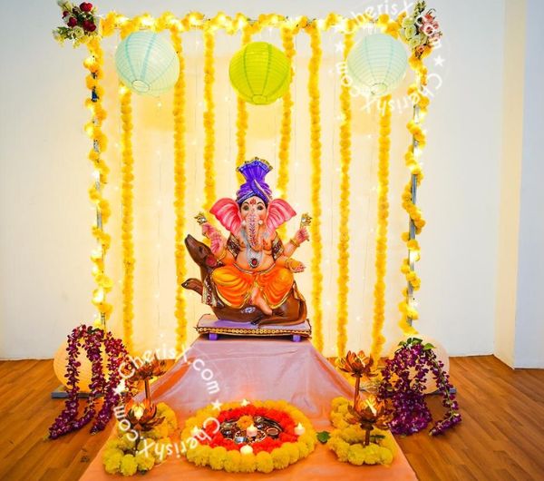 Celebrate Ganesh Chaturthi with Stunning & Festive Decor
