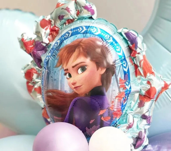 Girls’ 5th Birthday Party Balloons & Decoration Setup