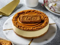 Caramel Lotus Dreamscape Eggless Cake – Soft, Moist & Delicious