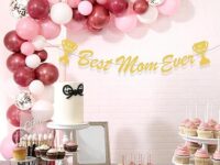 Party Propz Mom Birthday Decoration Set 36 Pcs Happy Birthday