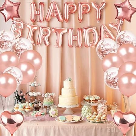 50 Years Old Birthday Decorations Balloons for Anniversary Decor Birthday Party Backdrop, 50th Birthday Gifts For Women