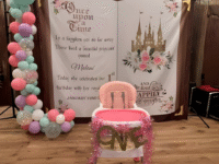 1st Birthday Story Book Theme Decoration with Photo Setup