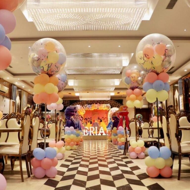 1st Birthday Boy Balloon Passage Decoration