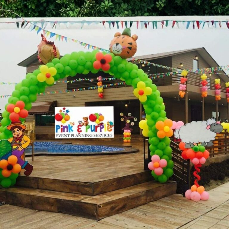 1st Birthday Boy Jungle Theme Entry Gate Decoration