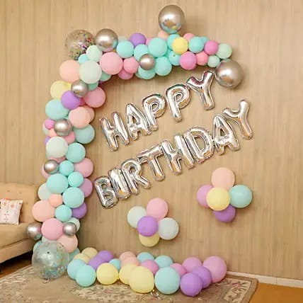 Birthday Extra Balloon Decoration for Area Styling